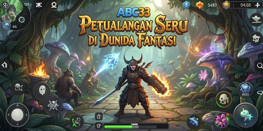 Screenshot utama ABC33 menunjukkan gameplay yang seru dan interaktif.