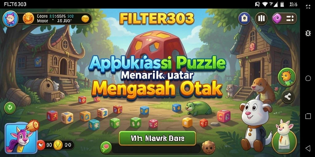 Tampilan gameplay <strong>FILTER303</strong> yang menantang dan menarik perhatian.