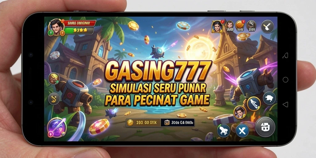 Tampilan gameplay GASING777 yang penuh warna dan menarik.