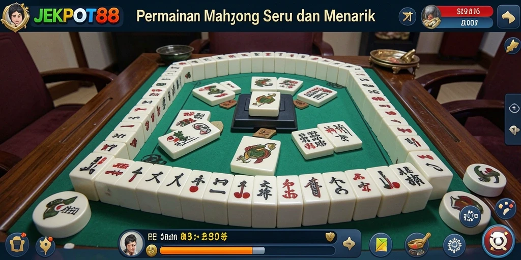 Tampilan gameplay menakjubkan dari JEKPOT88 dengan efek suara yang menyenangkan.