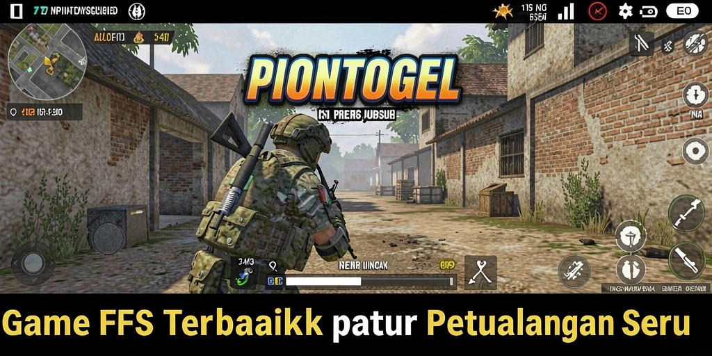 Tampilan gameplay menegangkan dari PIONTOGEL di medan perang.