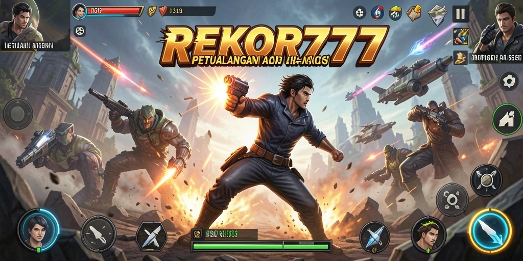 Tampilan gameplay REKOR777 yang seru dan penuh aksi.